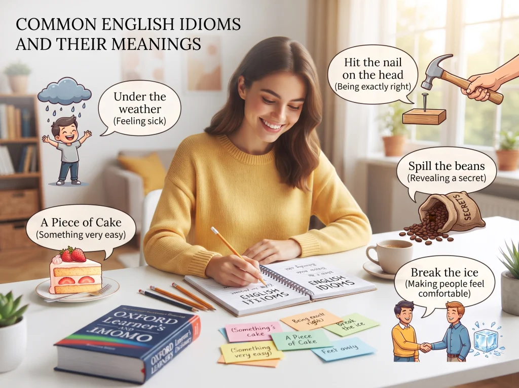 Common English Idioms and Their Meanings.