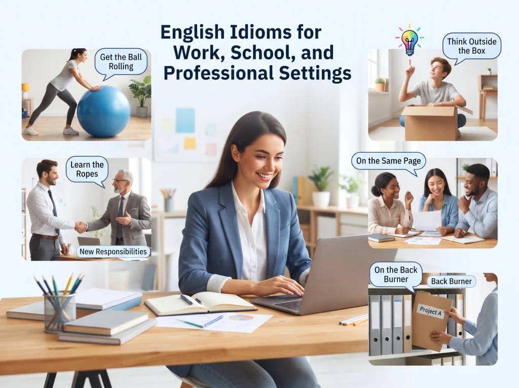 “English Idioms for Work, School, and Professional Settings
