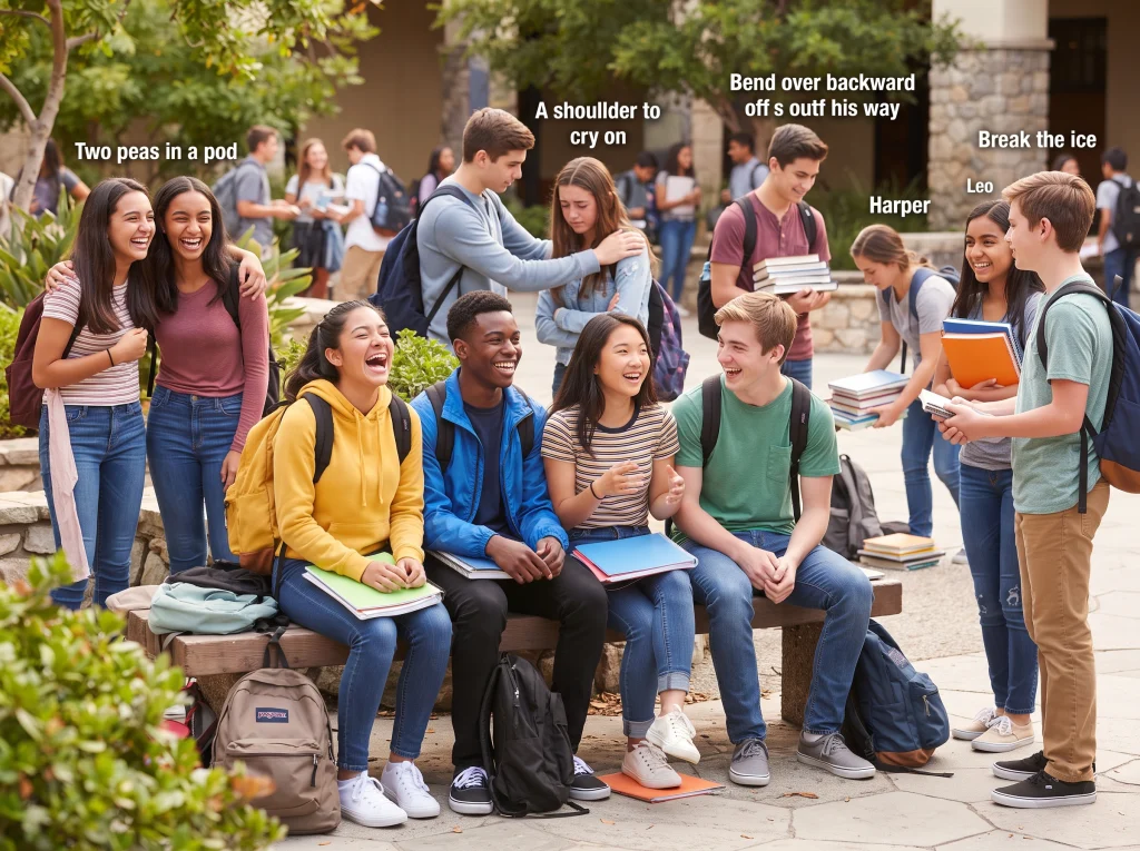Friendship and Social Life Idioms