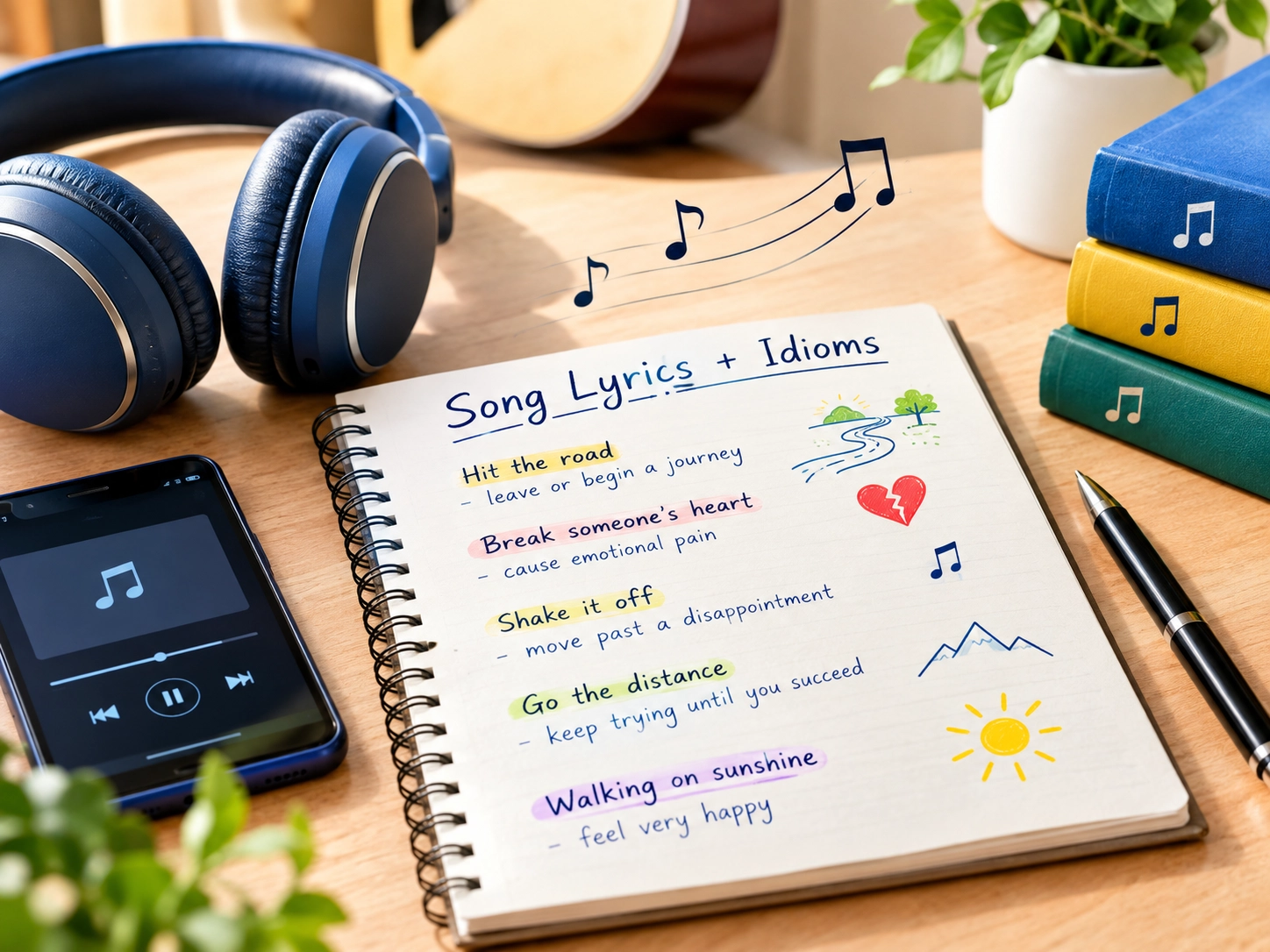 Song Lyrics With Idioms_ 25 Expressions and Meanings