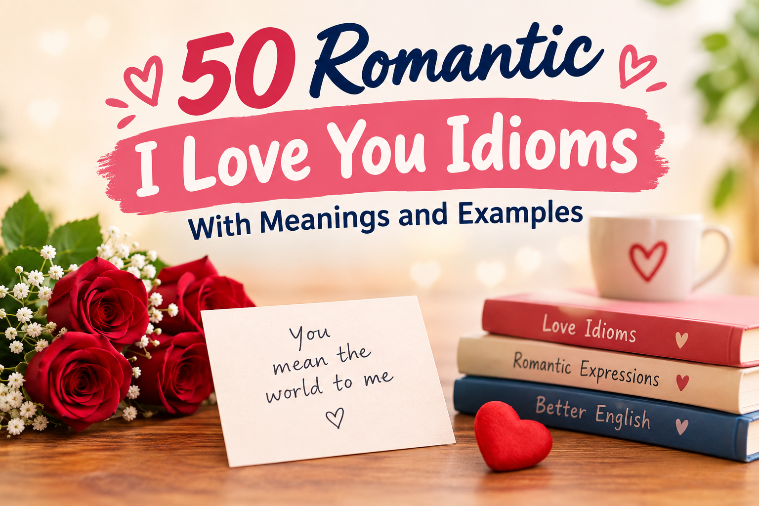 50 Romantic I Love You Idioms With Meanings and Examples