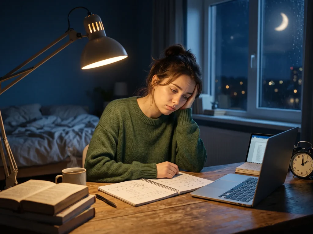 Idioms for Tiredness and Late Nights
